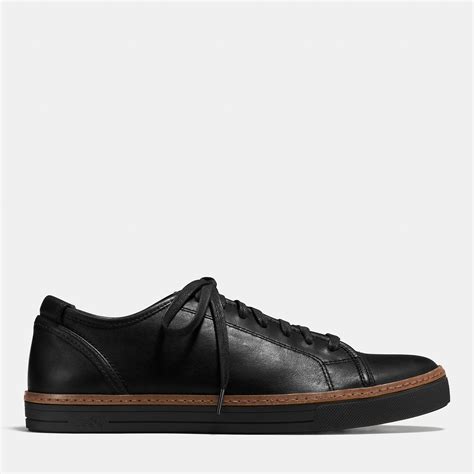 Coach York Lace Sneaker in Black for Men | Lyst