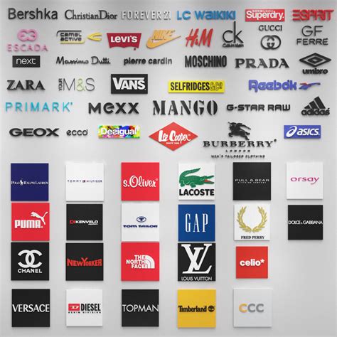 list of designer clothing brands