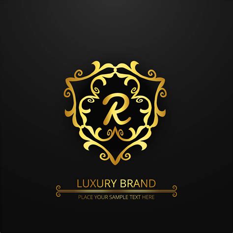 Modern luxury brand logo background 256642 Vector Art at Vecteezy