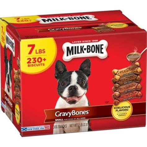 Milk-Bone Gravy Bones Dog Biscuits, Small, 7 Lb. Reviews 2020