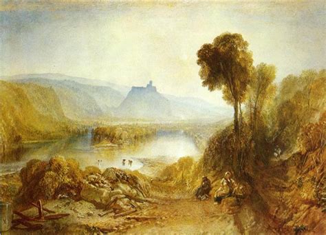 Prudhoe Castle, Northumberland, 1826 - J.M.W. Turner - WikiArt.org