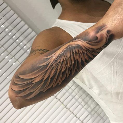 Wings Tattoo 46 | Feather tattoos, Wing tattoo designs, Tattoos