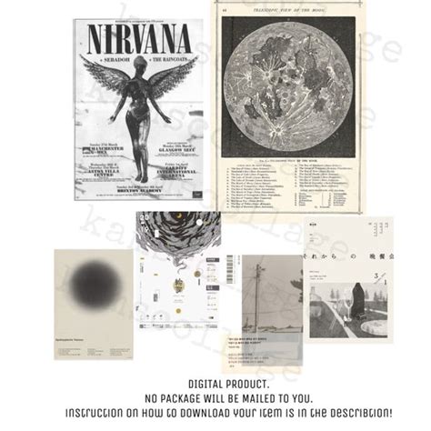 Fairy Grunge Pack of 6 Digital Downloads Posters - Etsy Australia