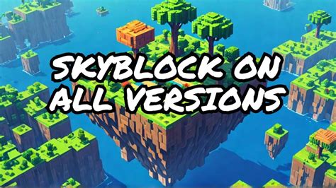 NEW ONE BLOCK SKYBLOCK SERVER (JAVA & BEDROCK) 1.8/1.9/1.12.2/1.13.1/1. ...