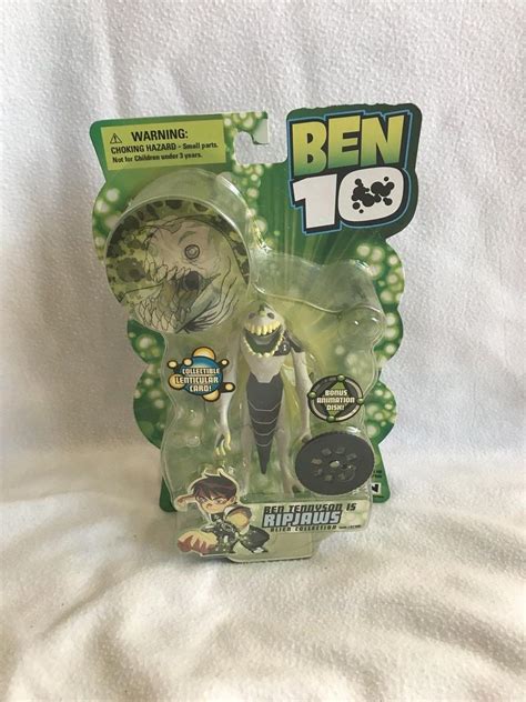 Ben 10 Ben Tennyson Is Ripjaws Alien Collection BANDAI Action Figure ...