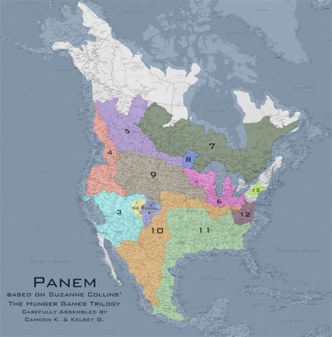 Hunger Games: The Most Accurate Maps Of Panem | Artifacting | Hunger ...