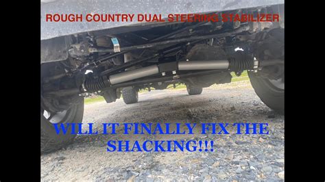 Installing Dual Steering Stabilizer on F250 - YouTube