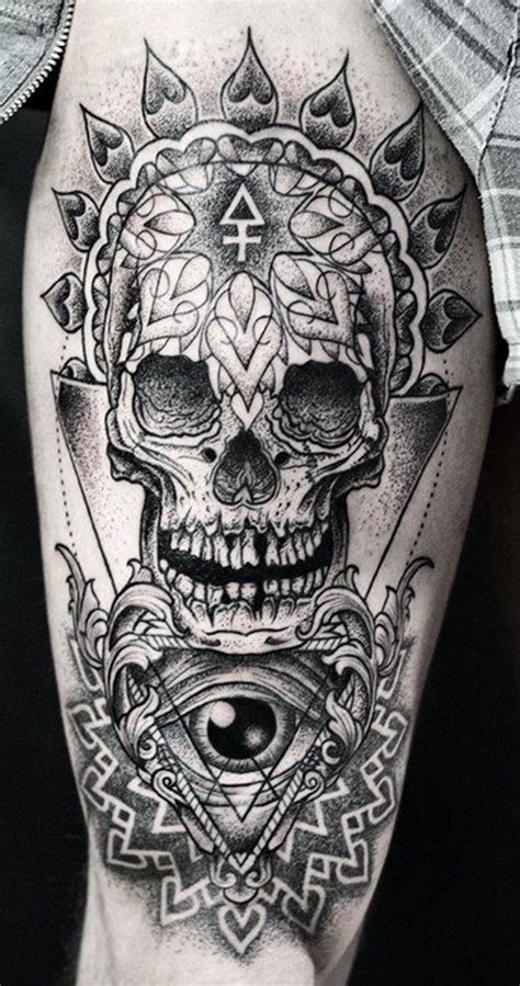 35 Amazing Skull Tattoos for Men And Women