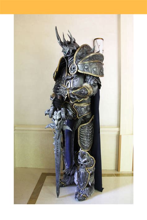 World of Warcraft Arthas Lich King Custom Armor And Cosplay Costume ...