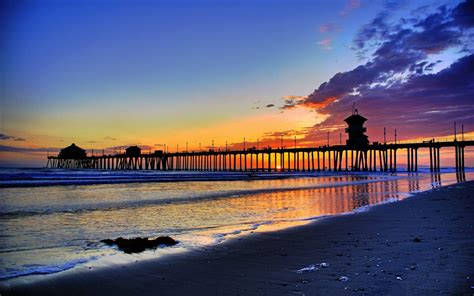 California Beach Sunset Wallpapers - Top Free California Beach Sunset ...