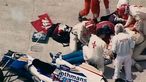 Ayrton Senna Crash Injuries