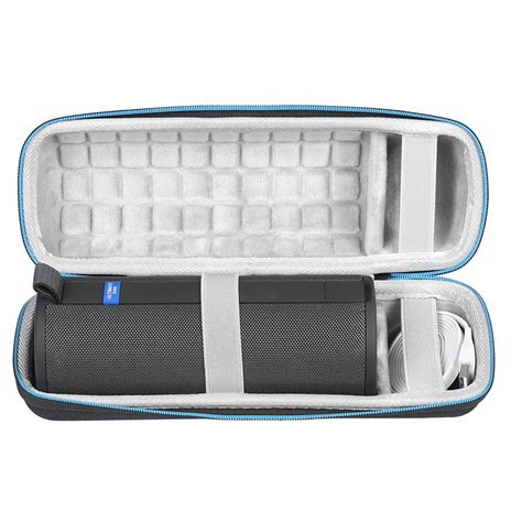 Hard Case for Logitech UE BOOM 3 Wireless Bluetooth Speaker Fits USB ...