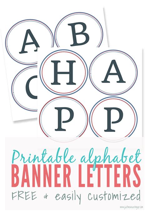 free printable banner letters templates paper trail design - free ...