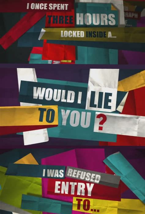 Would I Lie to You? - Full Cast & Crew - TV Guide