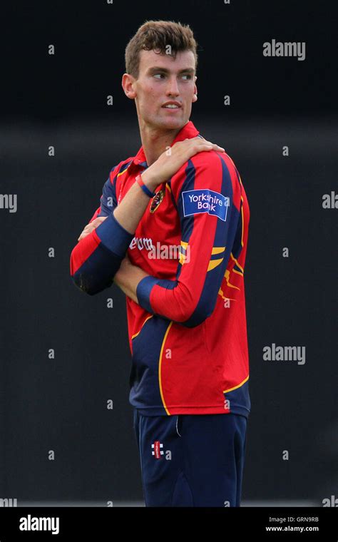 Reece Topley of Essex - Surrey Lions vs Essex Eagles - Yorkshire Bank ...