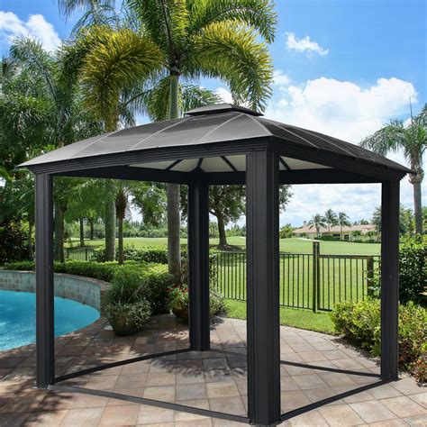 Siena 12x12 Hard Top Gazebo - Walmart.com