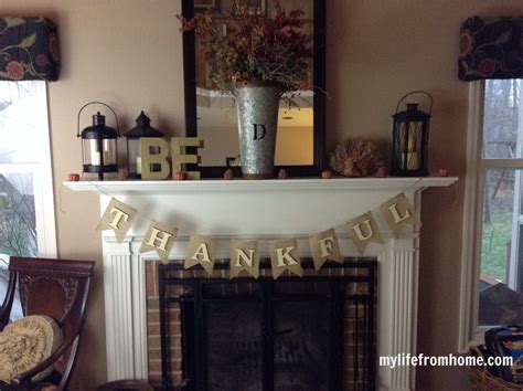 DIY Thankful Banner | My Life From Home