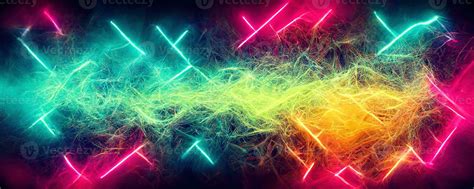 illustration of gaming background abstract, cyberpunk style of gamer ...