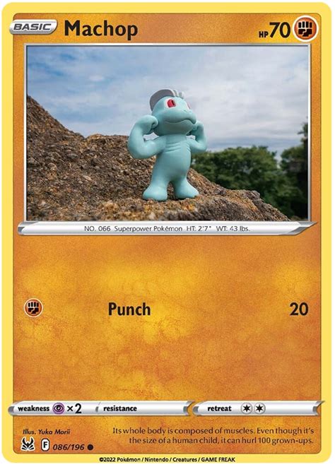 Machop - Lost Origin #86 Pokemon Card