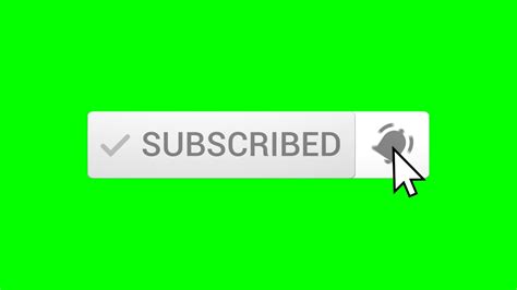 Like And Subscribe Animation (Green Screen) - YouTube