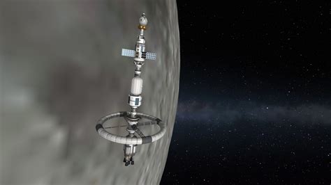 new moon station in KSP RSS (mods - space station parts) : r ...