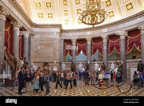 A general view inside the Capitol building in Washington DC in the ...