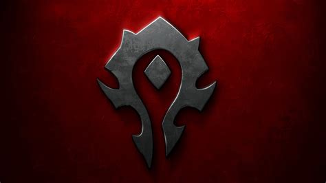 Horde Emblem HD Wallpaper - World of Warcraft