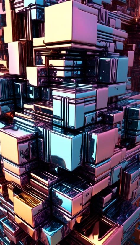 SDXL lora #3 test #2 (abstract bismuth tower) - AI Generated Artwork ...