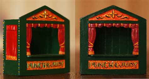 Punch and Judy theatre | Детские поделки, Поделки, Детские