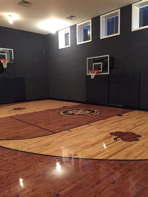 Wood Athletic Flooring- Indoor Home Gym- Sport Court Midwest | Home ...