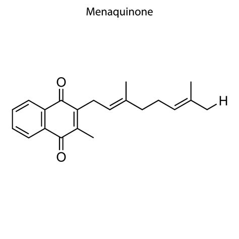 Skeletal formula of molecule. 8099902 Vector Art at Vecteezy