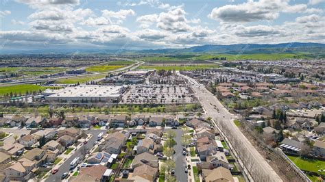 Premium Photo | Aerial images over a community in antioch california ...