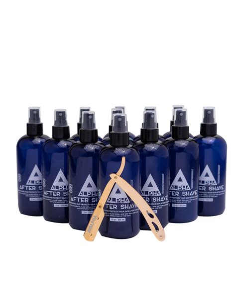 12 ALPHA AFTER SHAVE BUNDLE 12 oz. – Alpha Hair Products