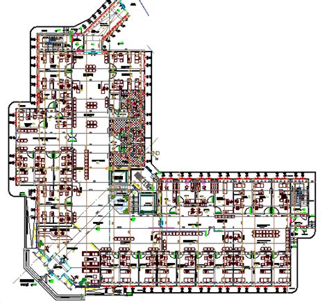 Multi Speciality Hospital Floor Plans - floorplans.click