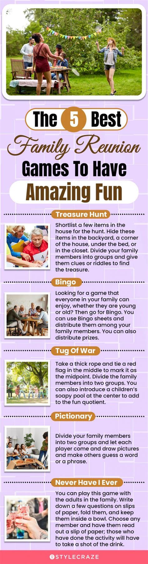 37 Best Family Reunion Games To Have A Memorable Time