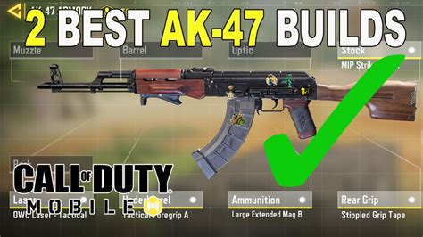 2 BEST AK-47 Gunsmith Builds in COD Mobile | Call of Duty Mobile - YouTube