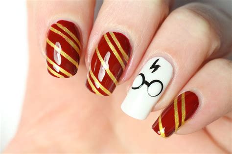 Harry Potter nail art nail art by Tribulons - Nailpolis: Museum of Nail Art