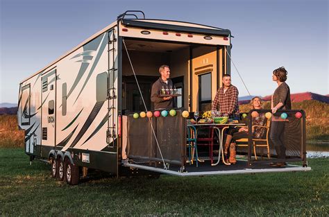 Toy Haulers With Outdoor Kitchen And Patio | Dandk Organizer