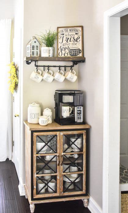 11 Coffee nook ideas in 2021 | coffee nook, home coffee stations, diy ...