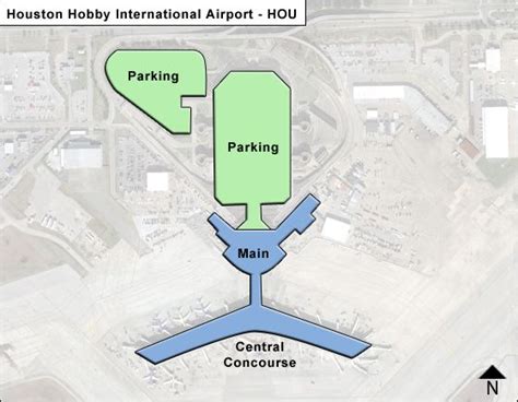 Houston Hobby Airport Map | HOU Terminal Guide