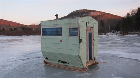 Ice Fishing Houses | Ice fishing house, Ice hut, Ice houses