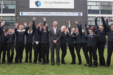 George Stephenson High School celebrates Ofsted verdict - Chronicle Live