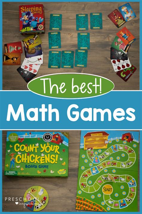 Math Board Games for Kids - Preschool Inspirations