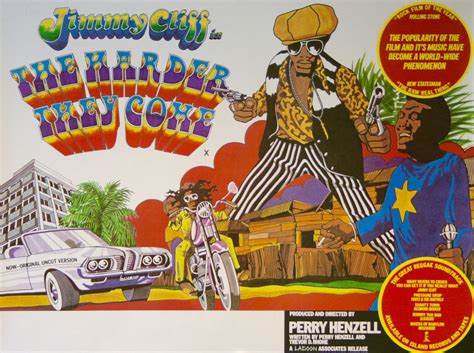 Original The Harder They Come Movie Poster - Jimmy Cliff - Reggae