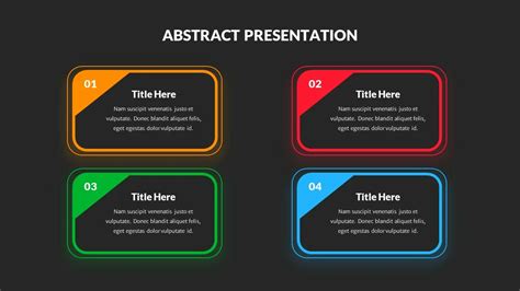 Google Slides Abstract Presentation Template - SlideKit