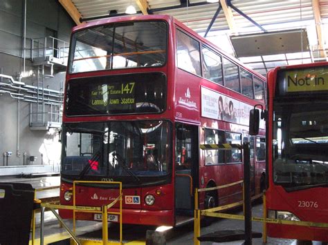 East London Buses 17530 over an inspection pit. 24/10/10 | Flickr