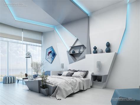 futuristic bedroom design :: Behance