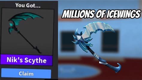 How Many Icewings Are Worth A Niks Scythe? (MM2) - YouTube