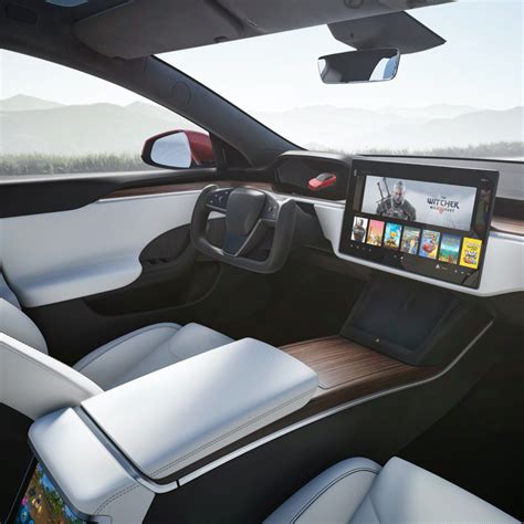 Tesla teases Model S Plaid with refreshed interior: New touchscreen ...