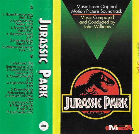 John Williams – Jurassic Park (Original Motion Picture Soundtrack ...